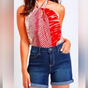 Banana republic tribal pattern halter